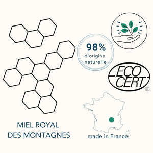 Les produits Velavi sont naturels et certifié bio par écocert. Ses formules contiennent des actifs d'Auvergne et de Haute Loire comme le miel et sont produit dans la région en local.