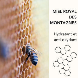 Velavi a sélectionné ce miel royal produit artisanalement dans les gorges de la loire pour ses soins visage naturels et certifiés bio fabriqués en Haute Loire